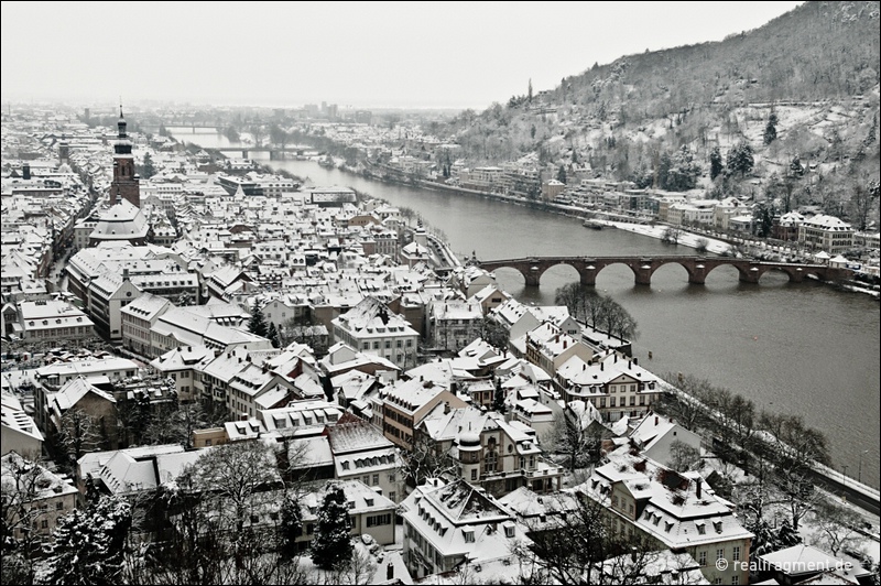 Heidelberg in weiß Heidelberg in weiß